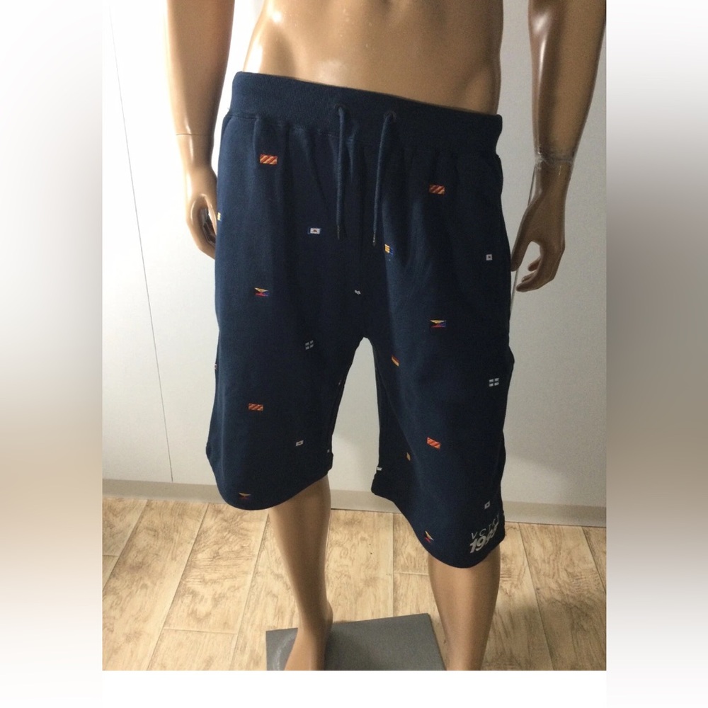 10 DEEP Victory Navy Cotton Shorts Size L